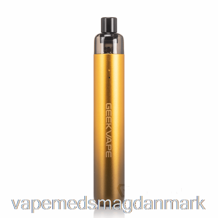 Vape Med Smag Geek Vape Wenax Sc Startsæt Guld Sort